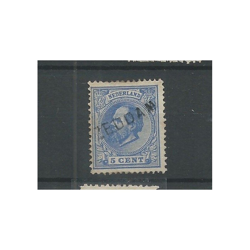 Netherlands 19 with ZEDDAM straight-line cancel  VFU/used CV 10+ €