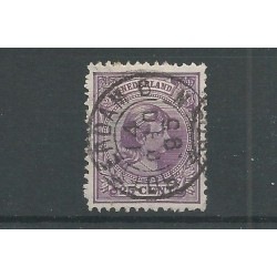 Nederland 42 met ROTTERDAM-6  1895  VFU/gebr CV 35+ €