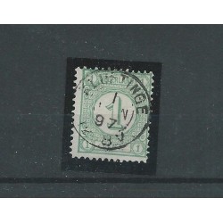 Netherlands 31 with "KLOETINGE 1897"  small round cancel  VFU/used  CV 30 €