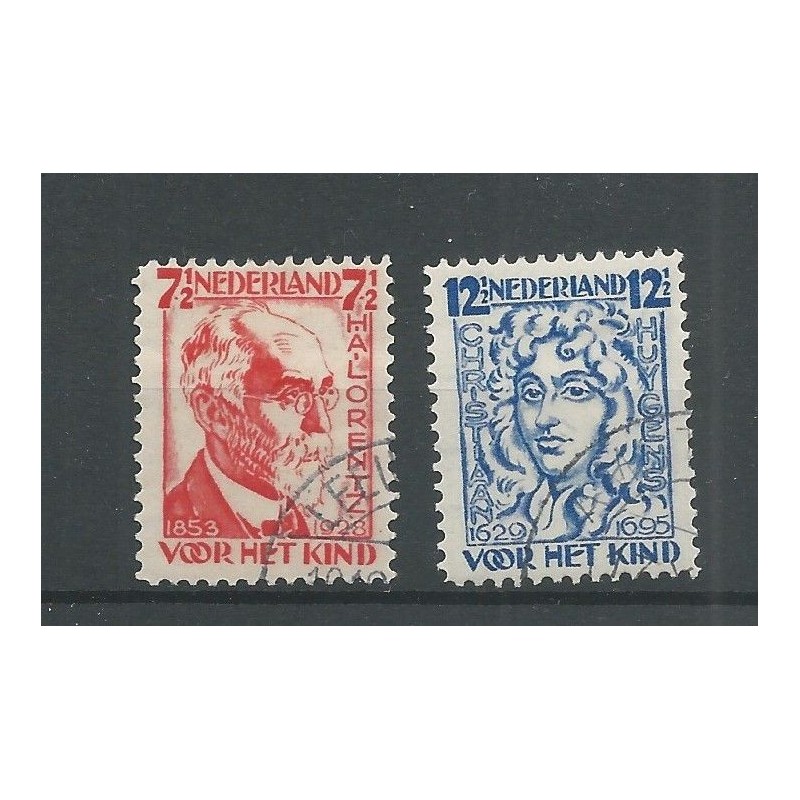 Netherlands 222a-223a Child Welfare 1928 VFU/used CV 8,75 €