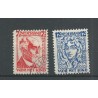 Nederland 222a-223a Kind 1928 VFU/gebr CV 8,75 €