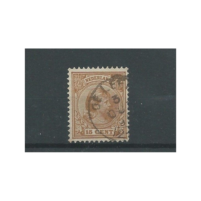 Netherlands  39 with "DE LEEK 189?" small round cancel VFU/used  CV 20+ €