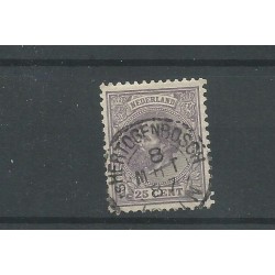 Netherlands 26 with "HERTOGENBOSCH 1887" small round cancel CV 10+ €
