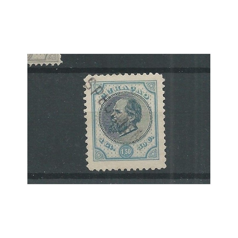 Curaçao 11F with "SPECIMEN" overprint MH/unused CV 220 €