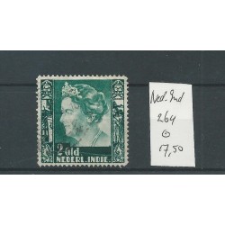 Dutch East Indies  264  Wilhelmina 2 Gld  VFU/used  CV 17,5 €