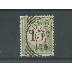 Curaçao P5-III  Postage due 1889  VFU/used CV 30 €
