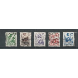 Dutch East Indies 293-297 Moehammadijah  VFU/used CV 31 €