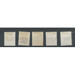 Dutch East Indies 293-297 Moehammadijah  VFU/used CV 31 €