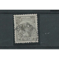 Netherlands  38 with "DRUNEN  1892" small round cancel VFU/used  CV 40 €