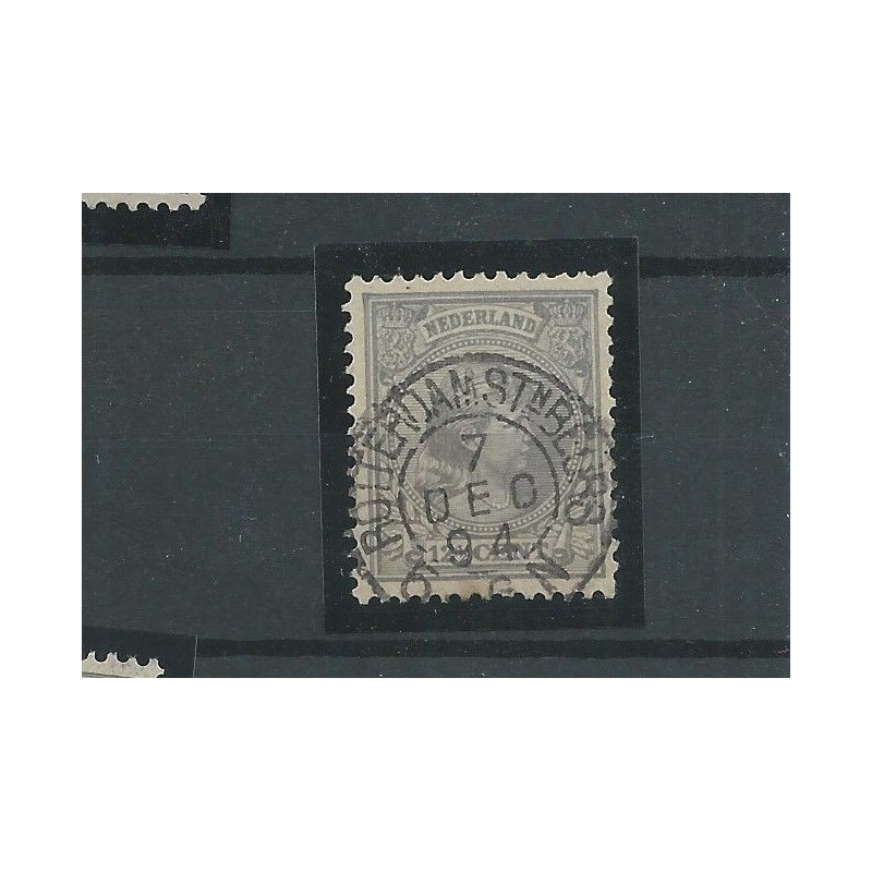 Netherlands  38 with "ROTTERDAMSTNBEURS  1894" small round cancel VFU/used  CV 15 €