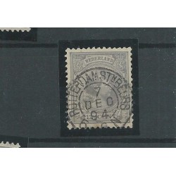 Netherlands  38 with "AMSTERDAM C:STATION 1896" small round cancel VFU/used  CV 5+ €