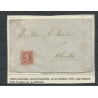 Netherlands 2j  plt V on cover ENSCHEDE-Utrecht   CV 150 €