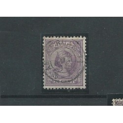 Netherlands  42 with "AMSTERDAM-11  1895" small round cancel VFU/used  CV 22+ €