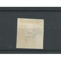 Netherlands 1b  Willem III  1852  VFU/used  CV 50 €