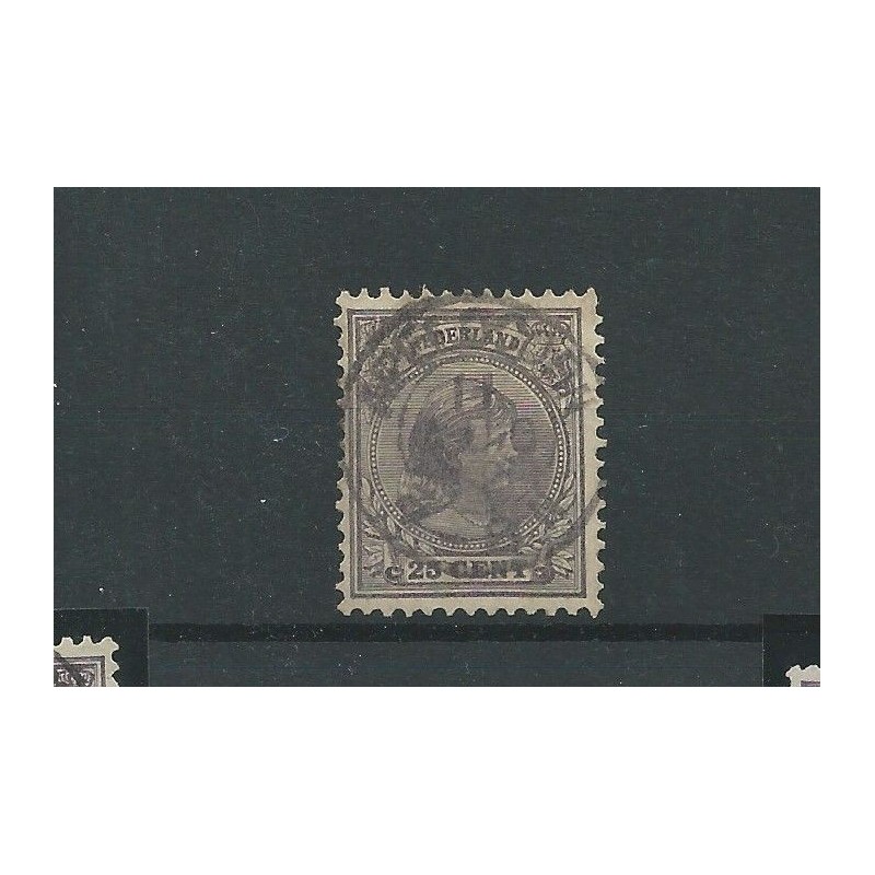 Nederland  42 met "APELDOORN  1892" kleinrond VFU/gebr  CV 10+ €