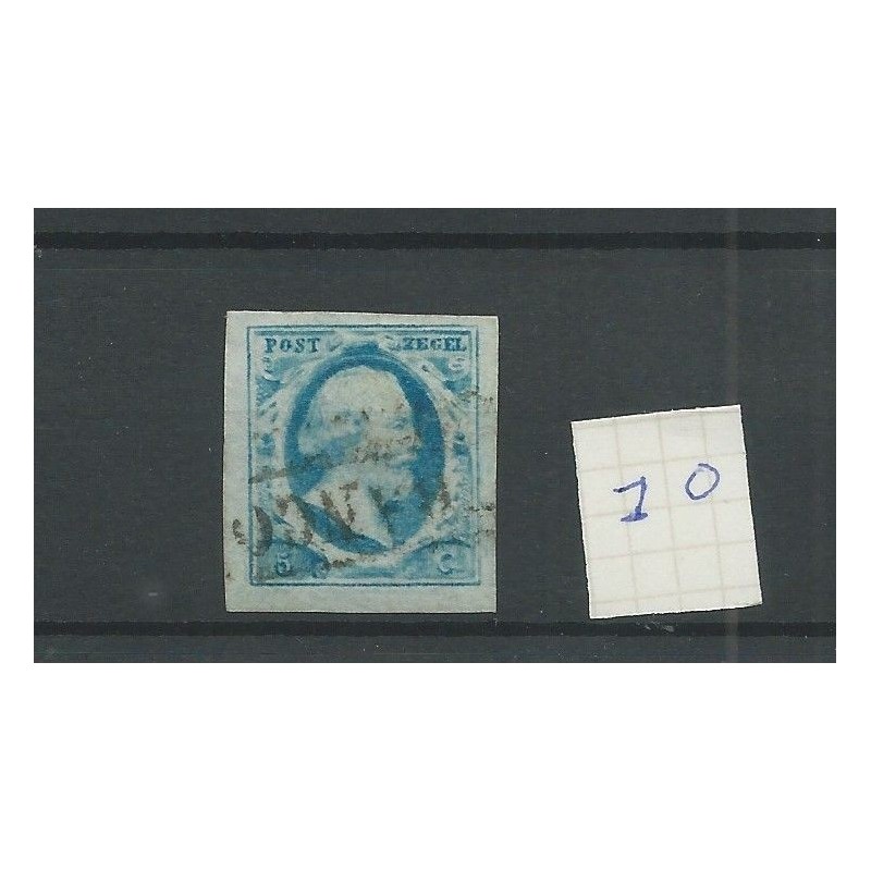 Netherlands 1o plt V   VFU/used  CV 45+ €