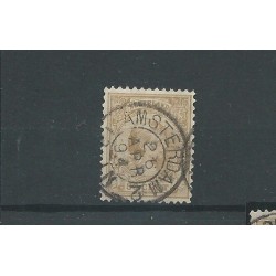 Netherlands  43 with "AMSTERDAM-2 1894" small round cancel VFU/used  CV 28,5+ €