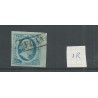 Nederland 1r plt VI randzegel VFU/gebr  CV 45+ €