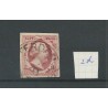 Netherlands 2d plt II   VFU/used  CV 50 €