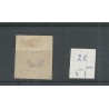 Netherlands 2e  plt III open hoekkaderlijn  VFU/used  CV 50 €
