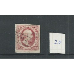 Netherlands 2o  plt IX  VFU/used  CV 70+ €