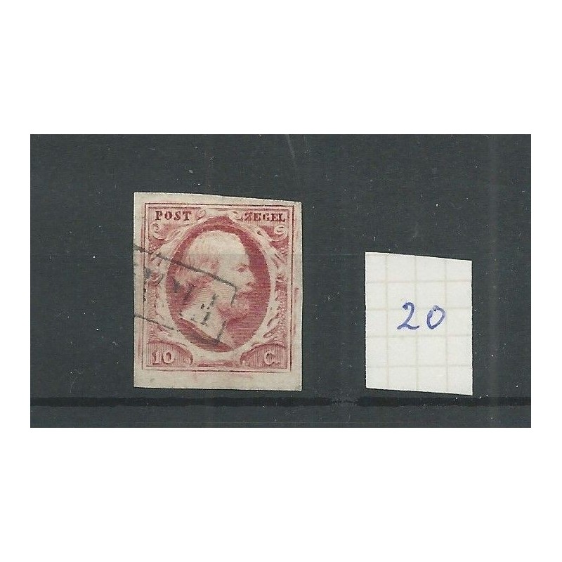 Netherlands 2o  plt IX  VFU/used  CV 70+ €