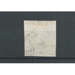 Netherlands 3b  plt I  "GRONINGEN 1854" VFU/used  CV 225+ €