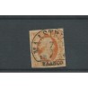 Netherlands 3c  plt I  "MAASTRICHT-B 1854" VFU/used  CV 200+ €