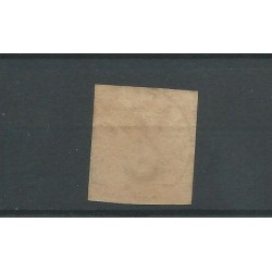 Netherlands 3c  plt I  "MAASTRICHT-B 1854" VFU/used  CV 200+ €