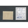 Netherlands D1f Postage due "Broken A"  MH/unused CV 115 €