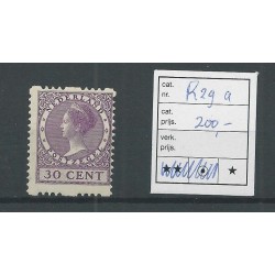Netherlands R29a Two-sided Syncopated perforation MH/unused CV 200 €