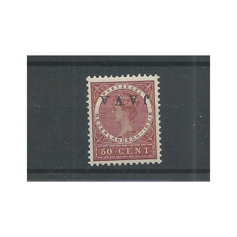 Ned. Indie 78F KOP-staand JAVA zonder punt MNH/postfris CV 55+ €