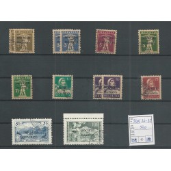 Zwitserland  26-35 SDN 1932  VFU/gebr   CV 320  €