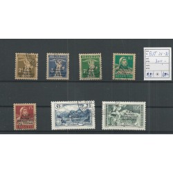 Switzerland  25-31  BIT 1927  VFU/used   CV 300  €