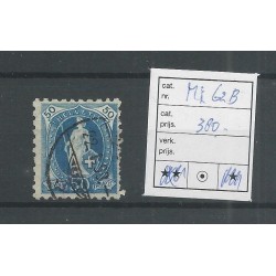 Switzerland  62B Stehende Helvetia 50ct VFU/used   CV 380 €