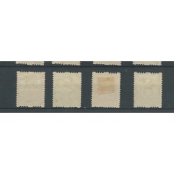 Netherlands R78-81  Syncopated perforation Child Welfare 1927  MH/unused  CV 35 €