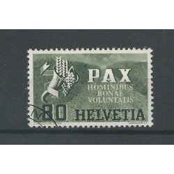 Switzerland  454 PAX 80ct  VFU/used   CV 100 €