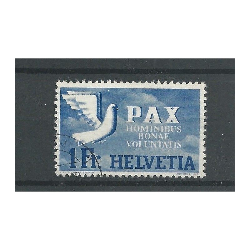 Switzerland  455 PAX  1Frank VFU/used   CV 120 €