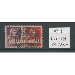 Switzerland  W1  VFU/used   CV 26 €