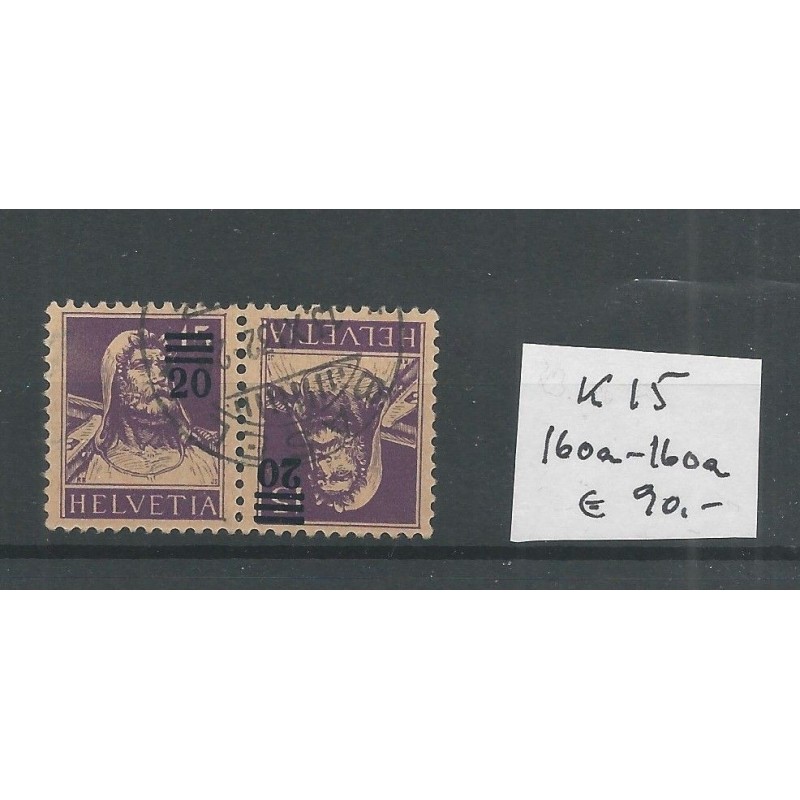 Switzerland  K15   VFU/used   CV 90 €