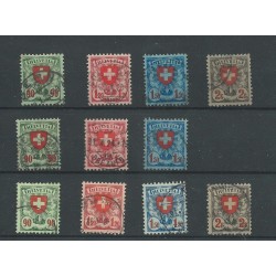 Zwitserland  194x-197x, 197z-197z Wappenschild  VFU/gebr  CV 78 €