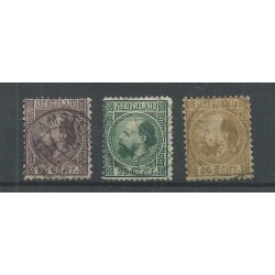 Netherlands 10-12  Willlem III 1867 Franco-takje VFU/used  CV 365+ €