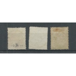 Netherlands 10-12  Willlem III 1867 Franco-takje VFU/used  CV 365+ €