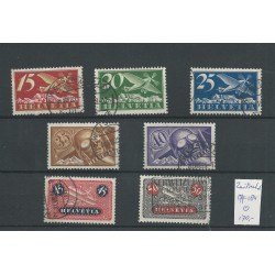 Switzerland  179-184 Airmail 1923  VFU/used  CV 170 €