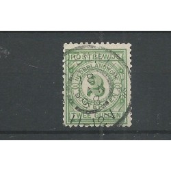 Netherlands PW3 with "STEENWIJK 1898" large round cancel VFU/used  CV 100+ €