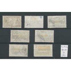 Switzerland  179-184 Airmail 1923  VFU/used  CV 170 €