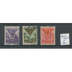 Netherlands R71e-R73e syncopated perforation with DIKKE TAND  VFU/used  CV 300 €