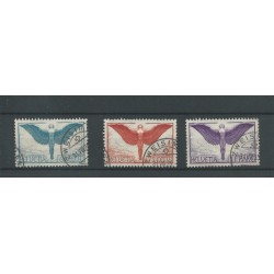 Switzerland  189-191x  Airmail 1924  VFU/used  CV 170 €