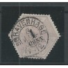 Netherlands TG1 with "GRAVENHAGE 1888" small round cancel VFU/used  CV 500++ €