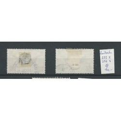 Switzerland  233-234x  Airmail 1929  VFU/used  CV 160 €